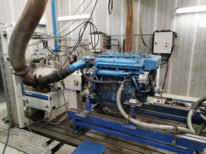 Banc d'essais moteur MAN